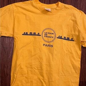 Le Tour de France Yellow Graphic Tee